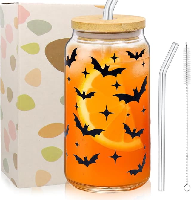 Imagen de Halloween Becher 500 ml Trinkglas 🎃 en OfertitasTOP