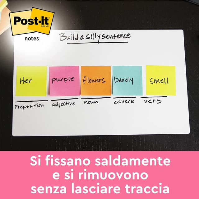 Detalle 2 de Post-it Collezione Energetic 100 fogli