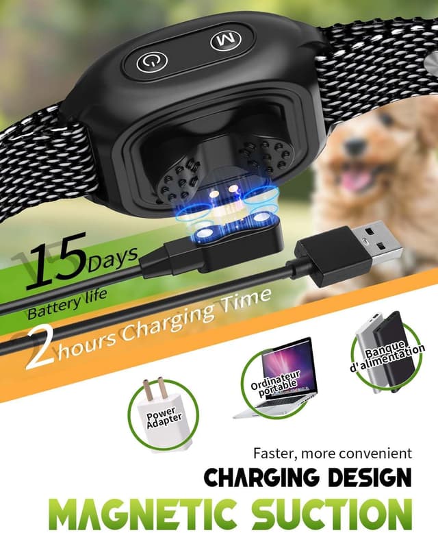 Thumbnail 6 de Anti Bark Collar 8 Sensitivities