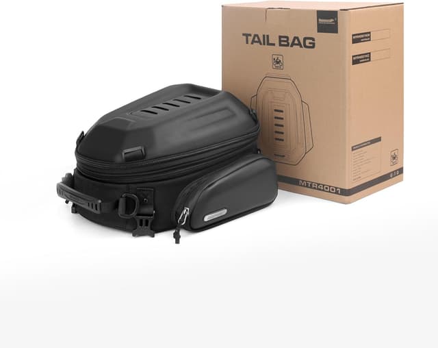 Thumbnail 3 de Rhinowalk Motorcycle Tail Bag Expandable 12L-18L