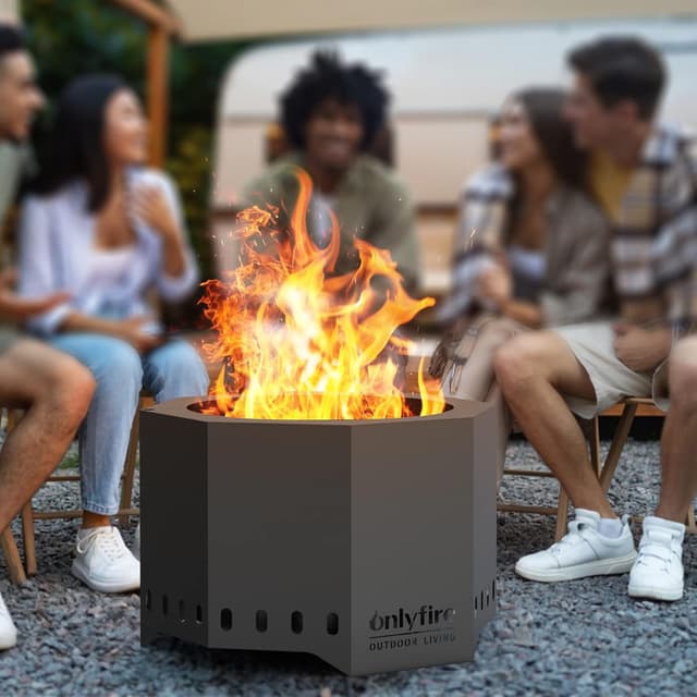 Thumbnail 4 de Onlyfire Rauchfreie Feuerschale 66 cm