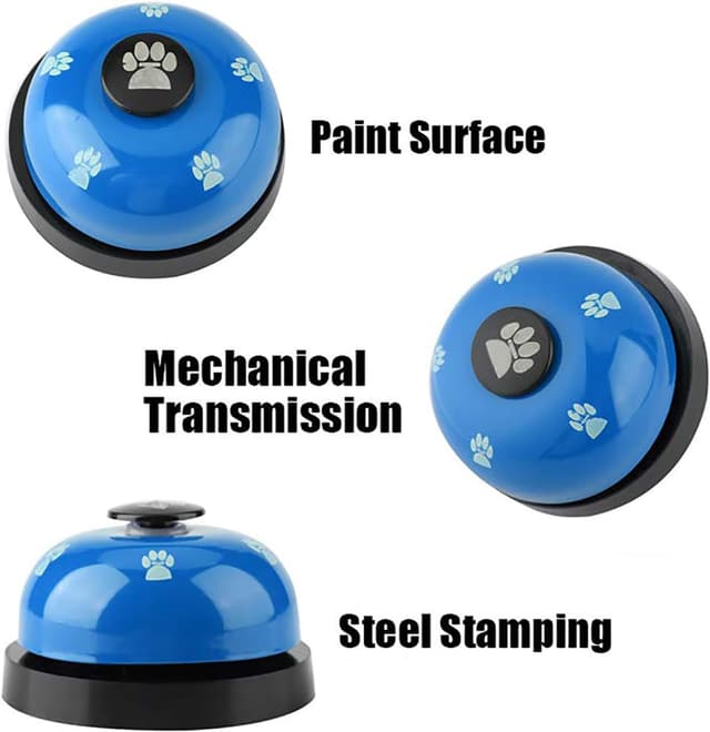 Detalle de Dog doorbell bells 7.2 cm training set