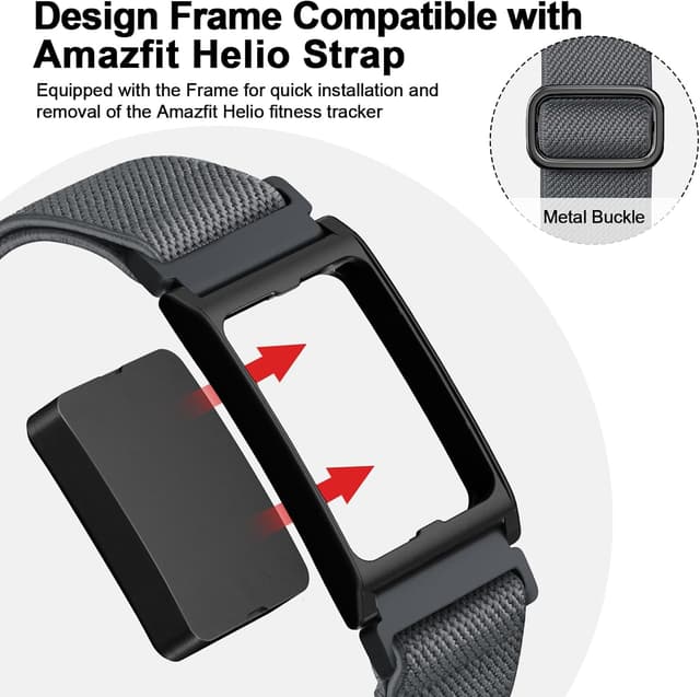 Detalle de Hexasider 22 mm sport loop strap