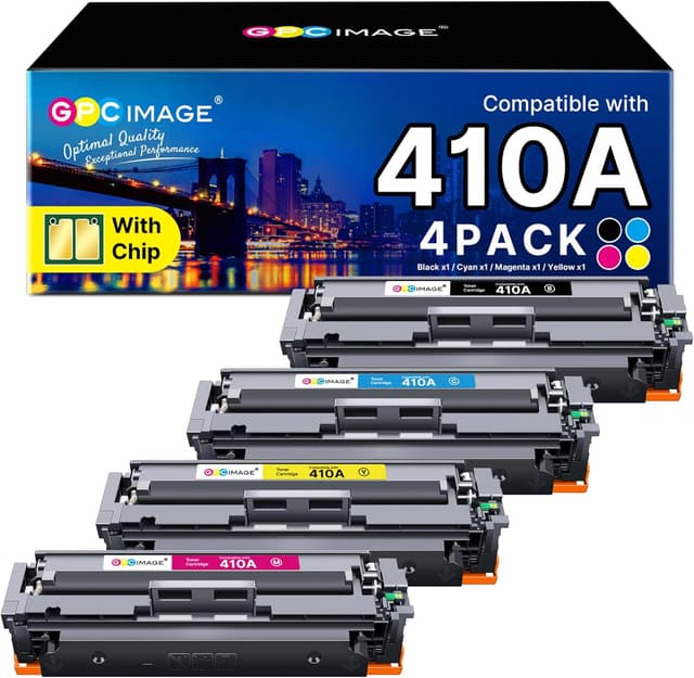 Detalle de GPC IMAGE 410A Toner 4er-Pack für HP