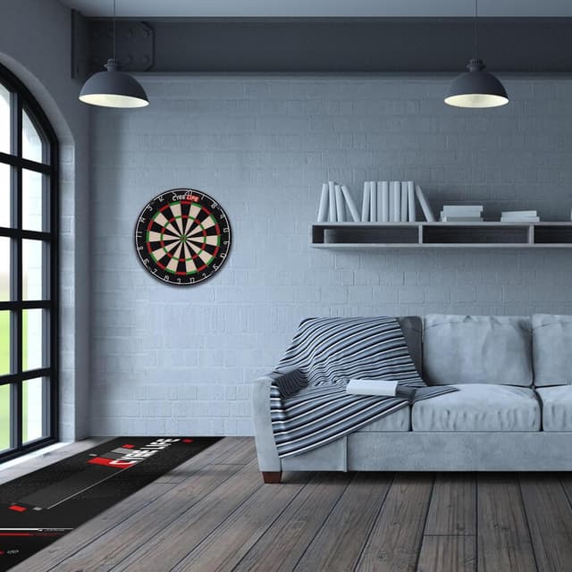 Detalle de Cyeelife Dart-Teppichmatte 297 x 66 cm mit rutschfester Gummirückseite