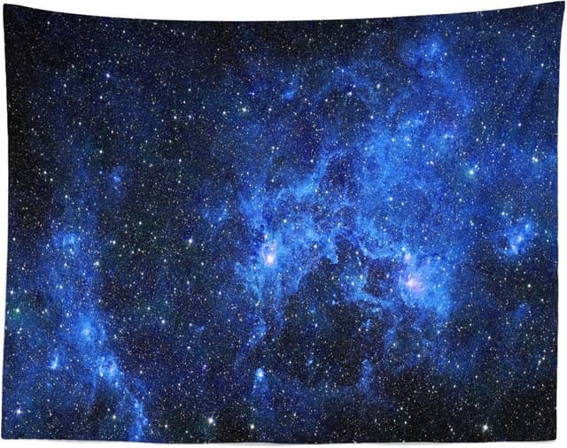 Detalle de BELECO 3x2m Galaxy Stars Fabric Backdrop for Space-Themed Photo Shoots and Parties