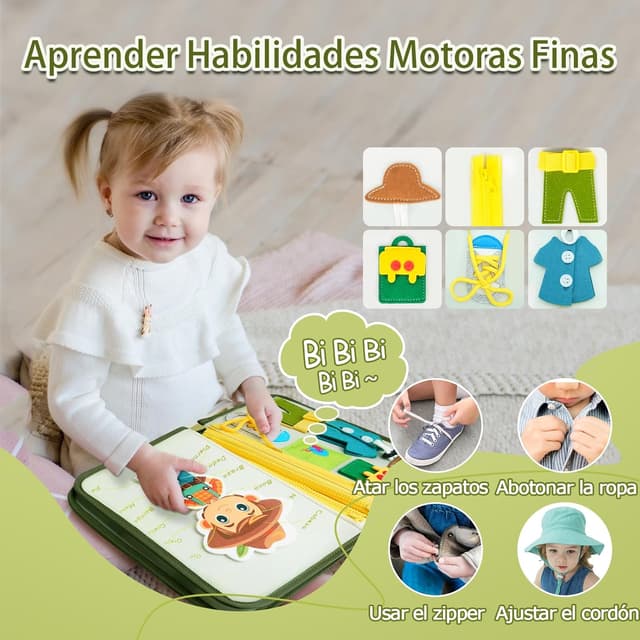 Thumbnail 4 de Busy Board Granja 10 en 1 Montessori