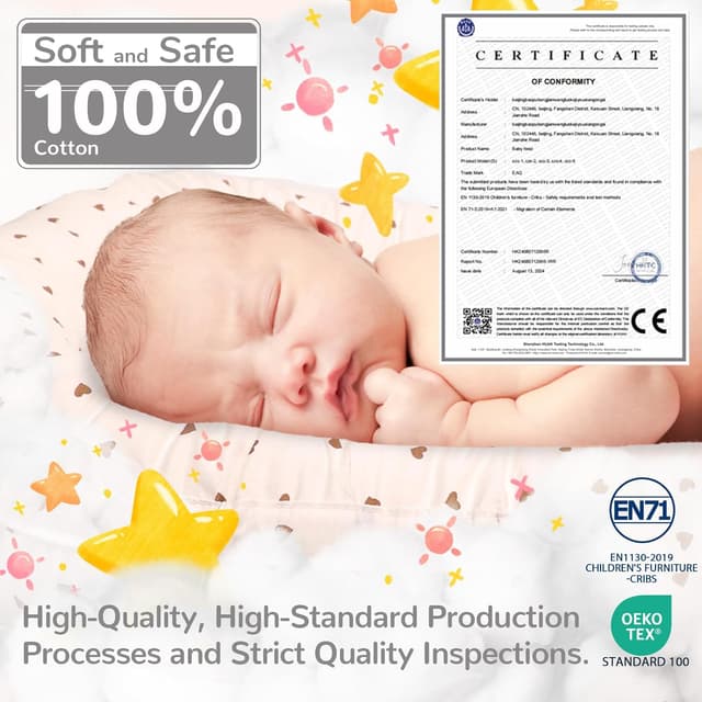 Detalle de EAQ Baby Lounger Baby Nest 0–12 Months