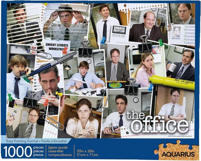 Detalle de The Office Cast 1000 Piece Jigsaw Puzzle
