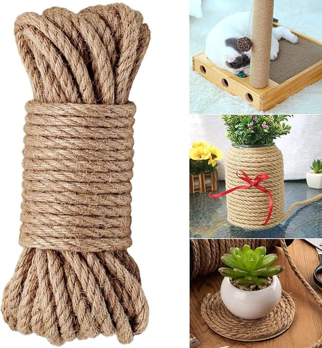 Thumbnail 6 de Garten Juteschnur 5mm Dicke Natur