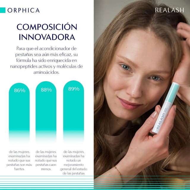 Thumbnail 4 de ORPHICA Realash Serum para Pestañas, Crecimiento y Fortalecimiento