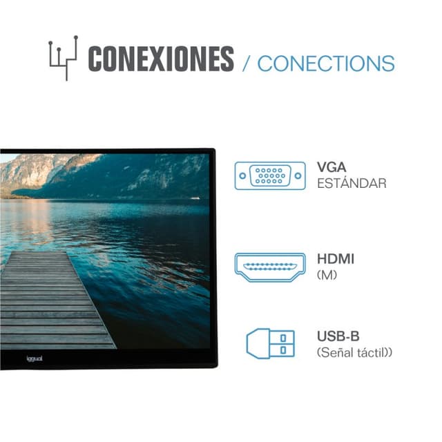 Detalle 1 de iggual MTL270HS 27" monitor