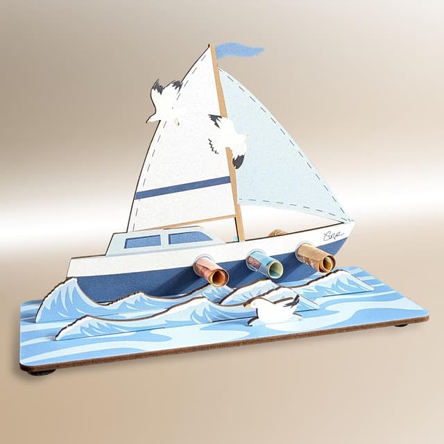 Thumbnail 2 de XL Geldgeschenk 3D Karte Part 2