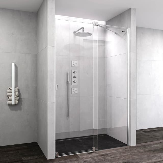 Imagen de Duscholux D4 Pulsar Mampara frontal 1F+1P izquierda 🚿 en OfertitasTOP