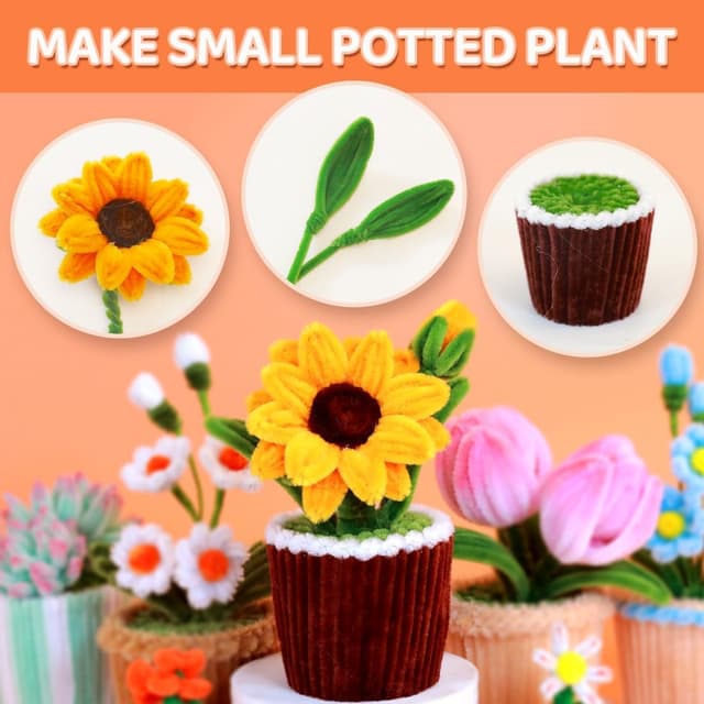 Thumbnail 4 de GAGANIU 12in Chenille Stems 200pcs for Crafts 🎨