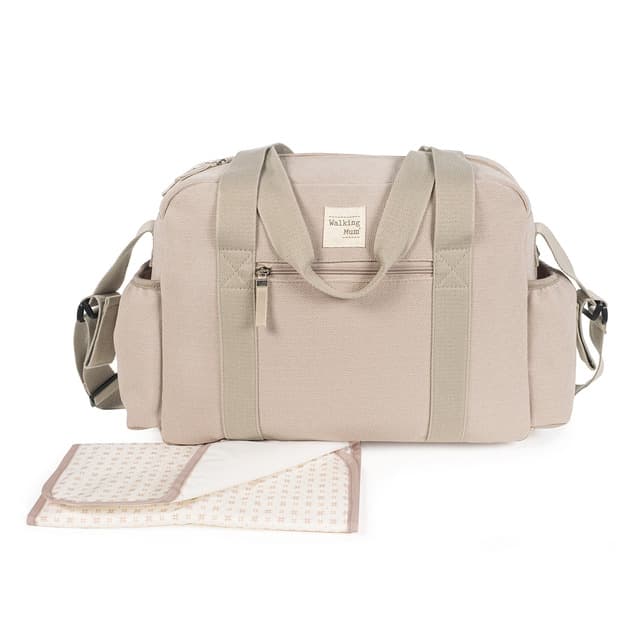 Detalle de Walking Mum Bolso Canastilla Eco Mum 52x31x13 cm