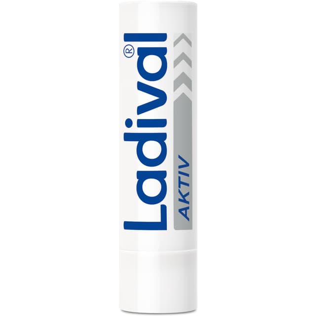 Detalle de Ladival Aktiv UV-Schutzstift Lippen LSF 50+ mit Jojoba-Öl (wasserfest, UVA/UVB) – 4,8 g