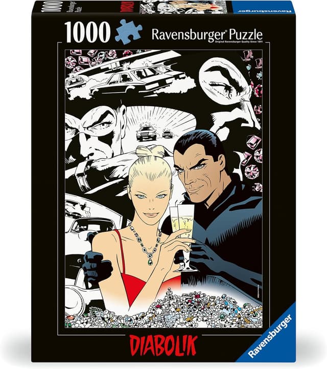 Detalle de Ravensburger Puzzle Diabolik da 1000 pezzi, 70x50 cm