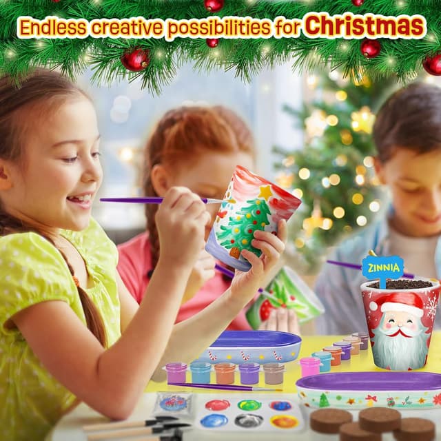 Thumbnail 4 de Tekoly 4 Juegos de pintura y plantas para niños