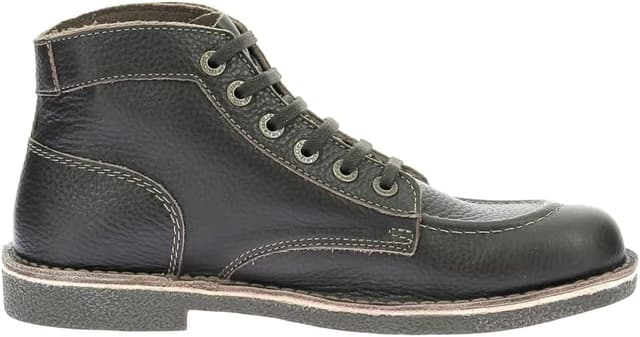 Detalle de Kickers KICKSTONER en noir : derbies homme pour un style sobre et durable