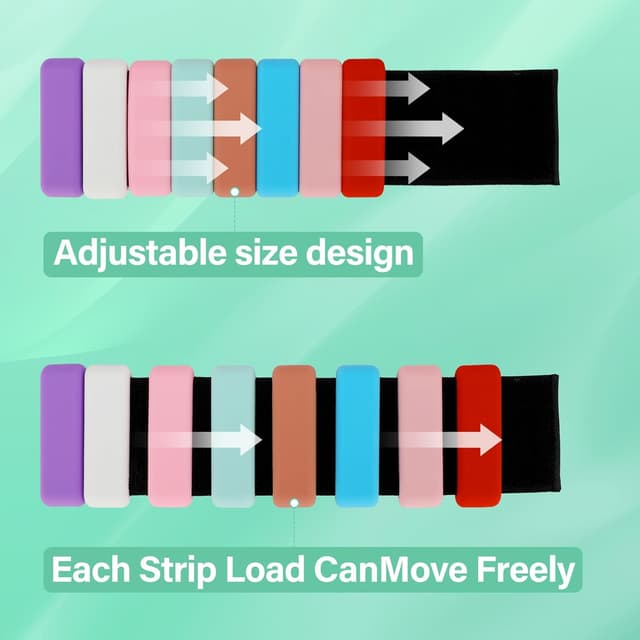 Detalle de Pesi caviglie e polsi 2 pezzi da 0,5 kg ciascuno: set regolabile per palestra, yoga e corsa