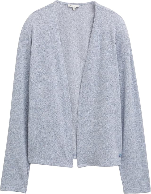 Detalle de Tom Tailor 1036778 cardigan estivo basic da donna a maniche lunghe