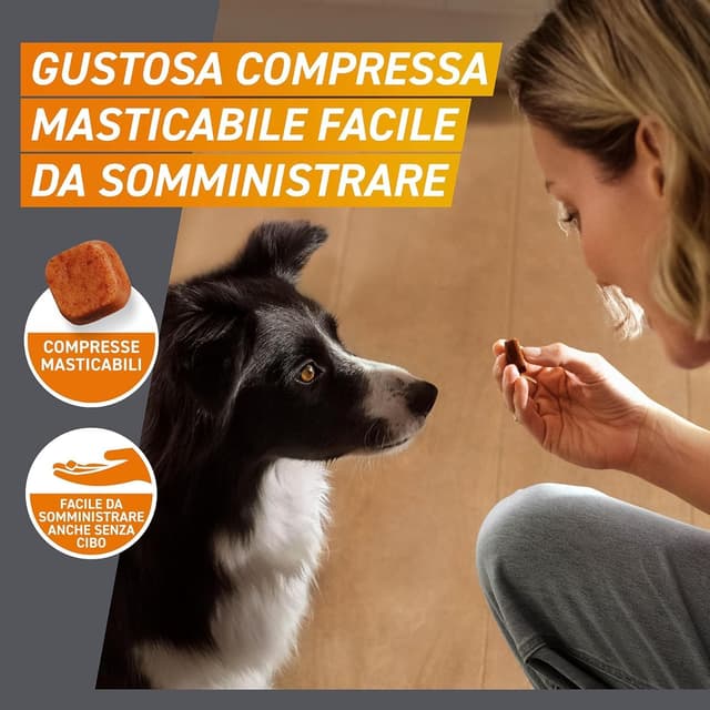 Detalle de FRONTPRO 3 compresse masticabili antiparassitario per cani 10–25 kg afoxolaner