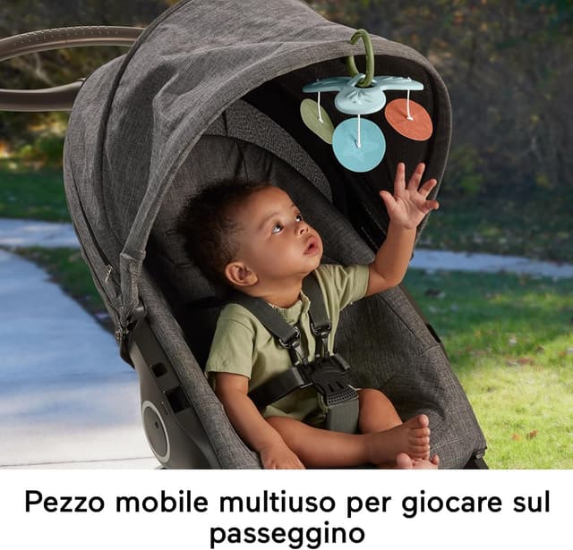 Detalle de Fisher-Price Palestrina multisensoriale per neonati HRB15 con arco e 6 giochi portatili