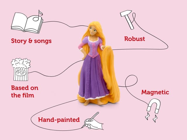 Detalle de Tangled audio character toy for children