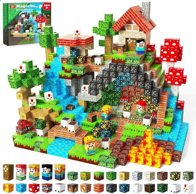 Thumbnail 6 de ToyUnited Magnetic Blocks 100-piece magnetic set