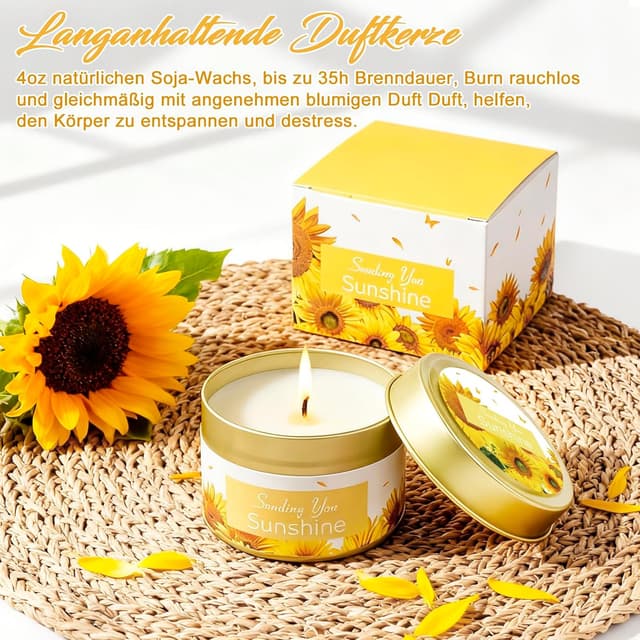 Thumbnail 4 de Geschenkset Sonnenblume 10‑teilig für Frauen