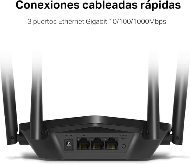 Thumbnail 4 de MERCUSYS MR1500X Router Wi‑Fi 6 AX1500 1,5 Gbps