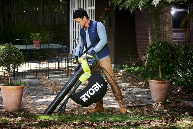 Detalle de Ryobi RAC396 sacchetto per polvere da 45 L per aspiratori e aspiro-trituratori