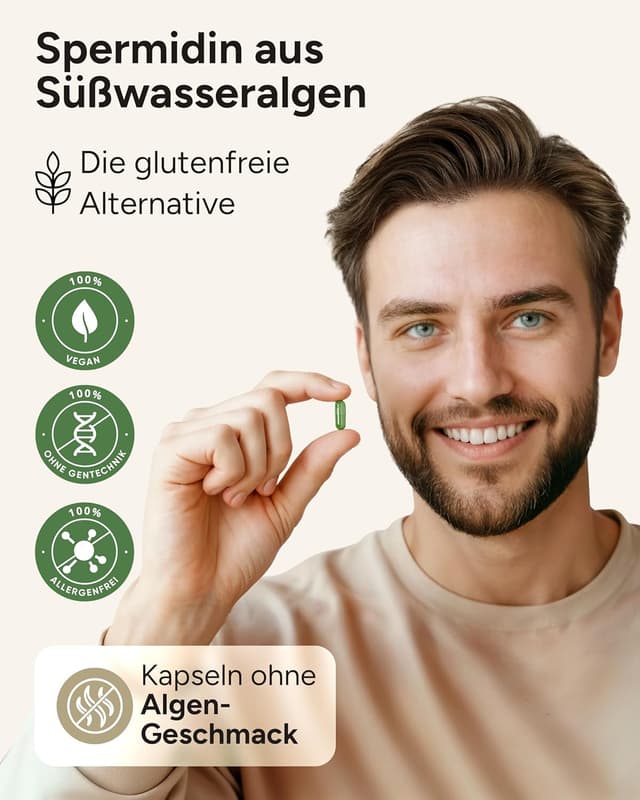 Detalle de Spermidin MAX Spermidin 6mg Kapseln 90 St.