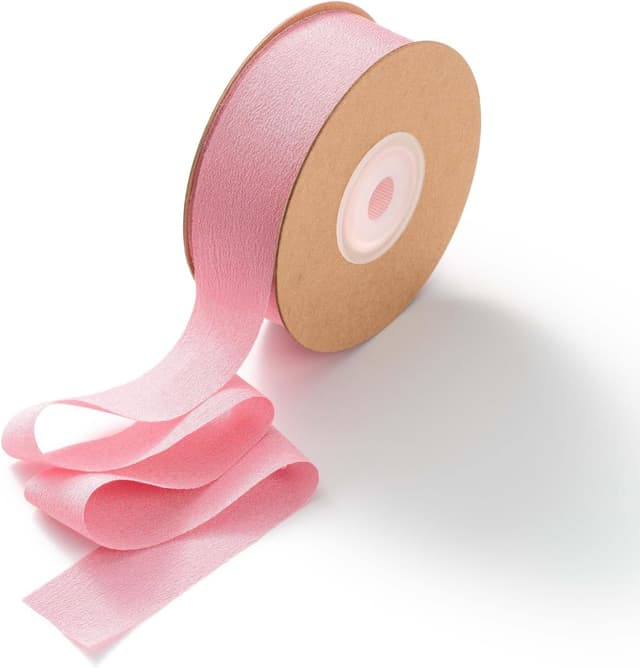 Detalle de Geschenkband Altrosa 2,5 cm x 23 m