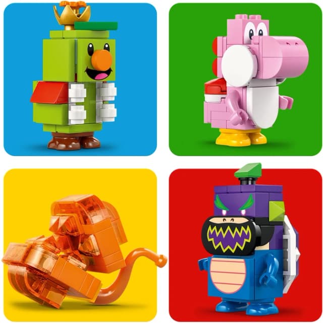 Detalle 1 de LEGO Super Mario Prinz Florian und Schloss-Bowser 72042