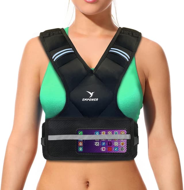 Detalle de Empower Weighted Walking Vest 8 lb for Women ๐๏ธโ