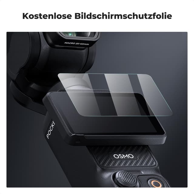 Detalle 2 de K&F CONCEPT 10X Makro-Objektivfilter für DJI Osmo Pocket 3 – Nahaufnahme-Linse mit Magnetmontage