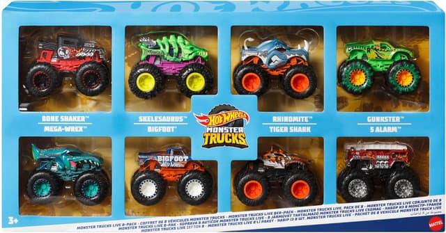 Imagen de Hot Wheels Monster Trucks Set 8 en OfertitasTOP
