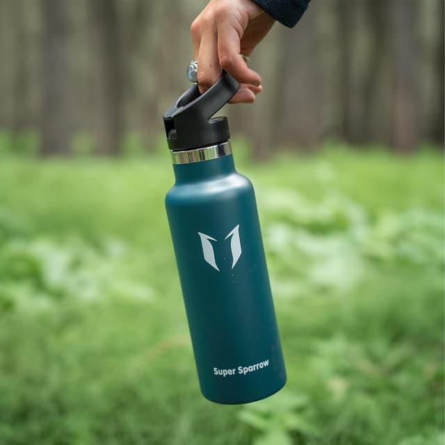 Detalle 1 de Super Sparrow Botella Agua Acero Inoxidable 750 ml