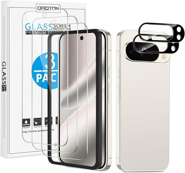 Detalle de OMOTON Pixel 10 Pro tempered glass screen protector 6.3"