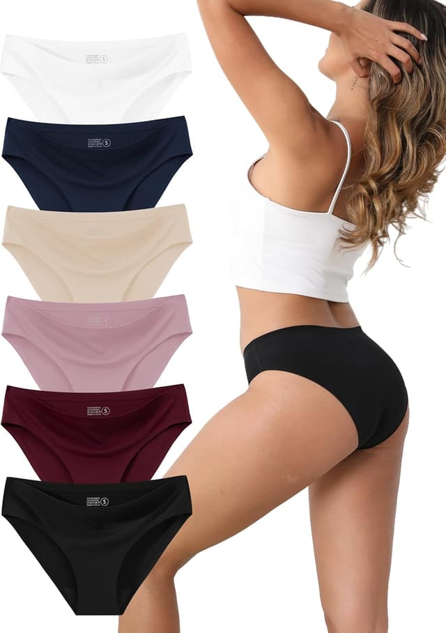 Detalle de WAYIQE Seamless Underwear 6-Pack