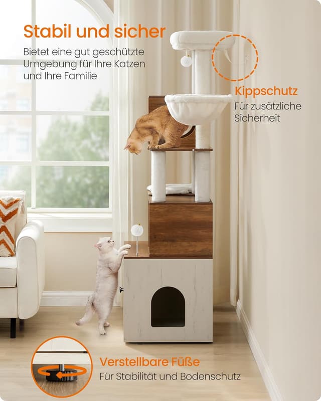 Thumbnail 5 de Feandrea Kratzbaum PCT116K03 Katzenkratzbaum 178 cm