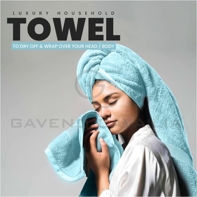 Thumbnail 6 de GC GAVENO CAVAILIA 10‑piece towel set 100% Egyptian cotton