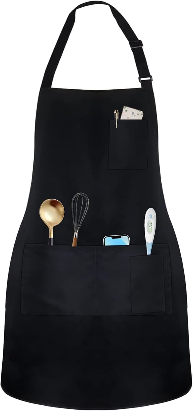 Detalle de Nideen Chef Apron with Pockets