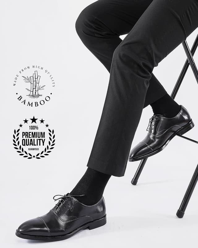 Detalle 2 de Bamboo mens socks 6 pairs for comfort