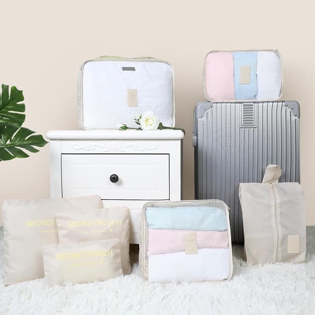 Thumbnail 6 de AiQInu Rangement Valise Lot de 7 Organisateur de voyage