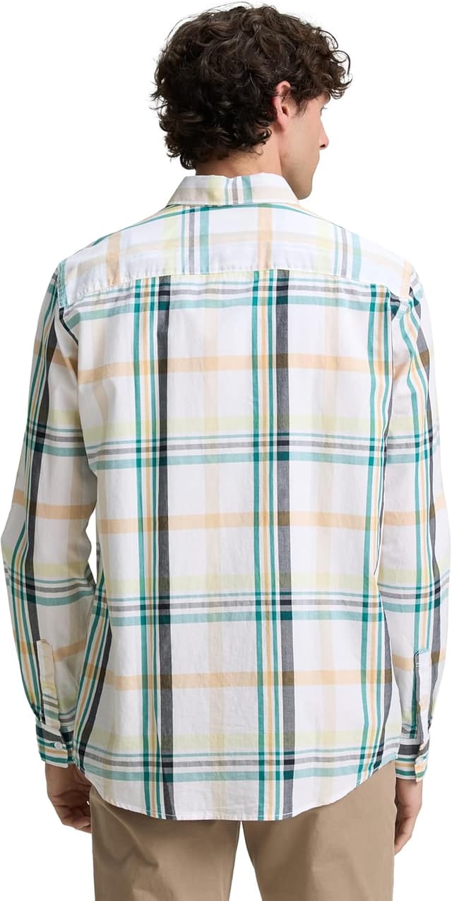 Detalle de TOM TAILOR Camicia Uomo a maniche lunghe (modello 1045079)