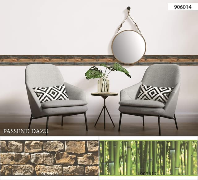 Thumbnail 3 de A.S. Création Cenefa Autoadhesiva Stick Ups Beige🖼