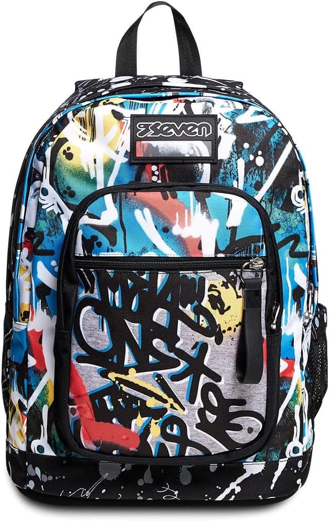 Detalle de Seven Zaino Extra Fit con doppio scomparto per scuola e tempo libero (32 L)